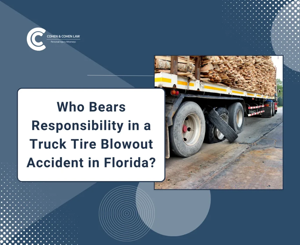 Who Bears Responsibility in a Truck Tire Blowout Accident in Florida?